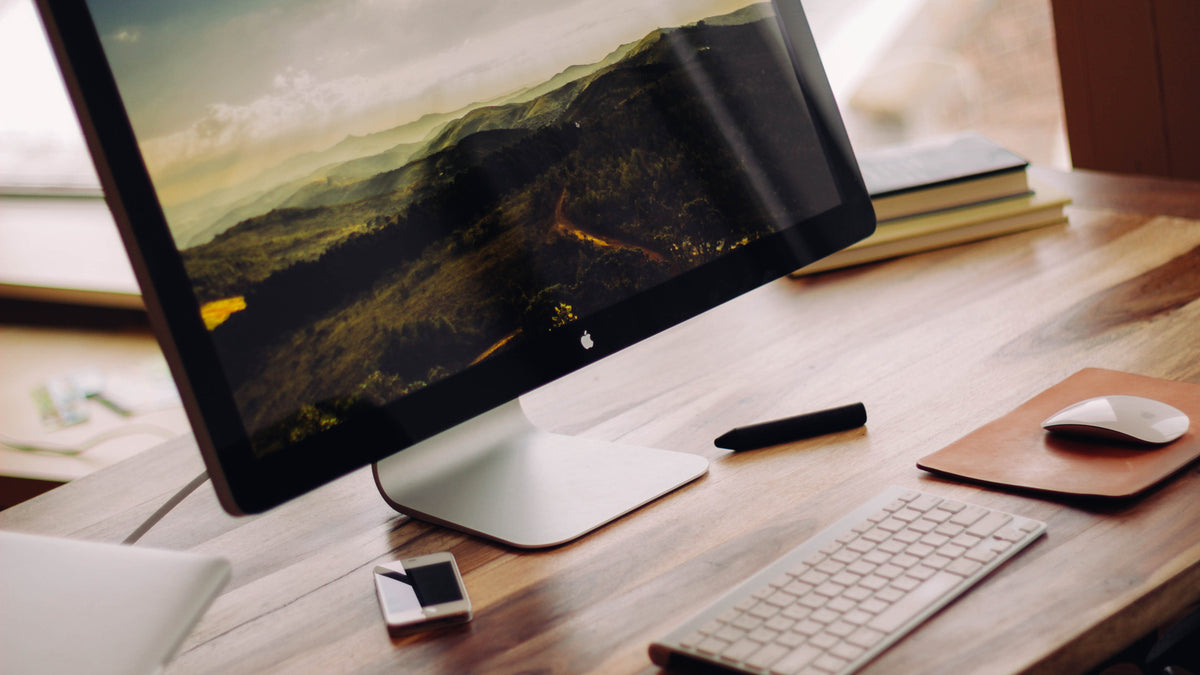 Modern Home Office Workspace Setup for Ecommerce Hero Banner