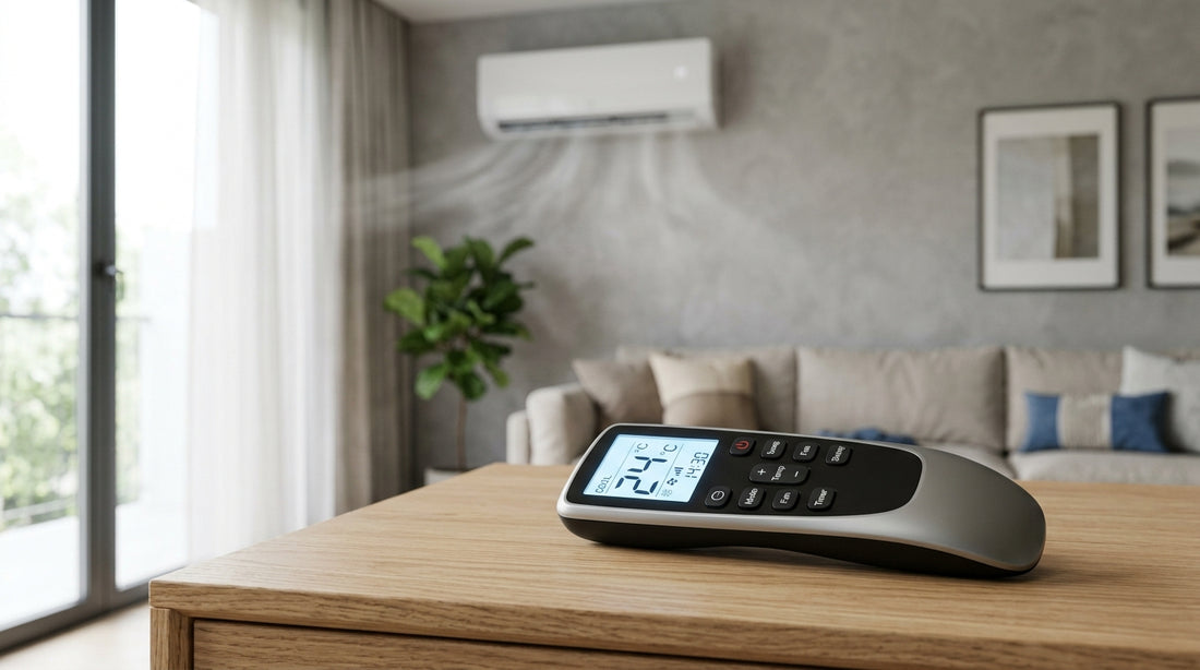 QUNDA KT-6018 Universal Air Conditioner Remote Control Editorial Banner