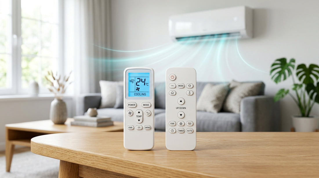 K-1028E vs QUNDA KT-6018 Universal Aircon Remote Comparison: Features, Codes & Setup for Singapore Homes