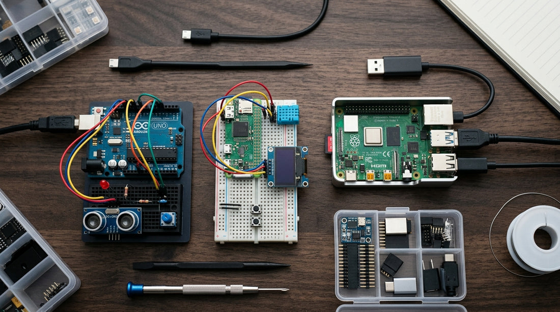 Arduino & Raspberry Pi Starter Setup Maker Workbench Banner