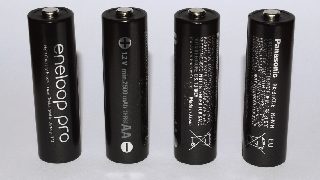 Rechargeable AA and AAA Batteries Hero Banner