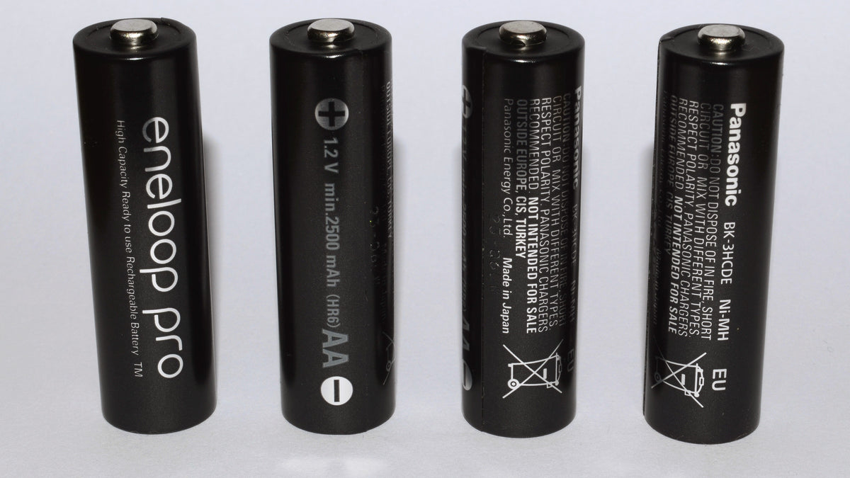 Rechargeable AA and AAA Batteries Hero Banner