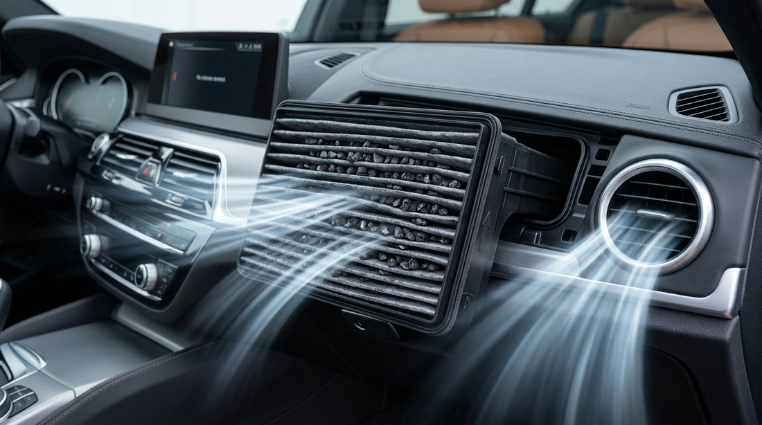 Toyota Charcoal Activated Carbon Cabin Air Filter Installation Guide Banner