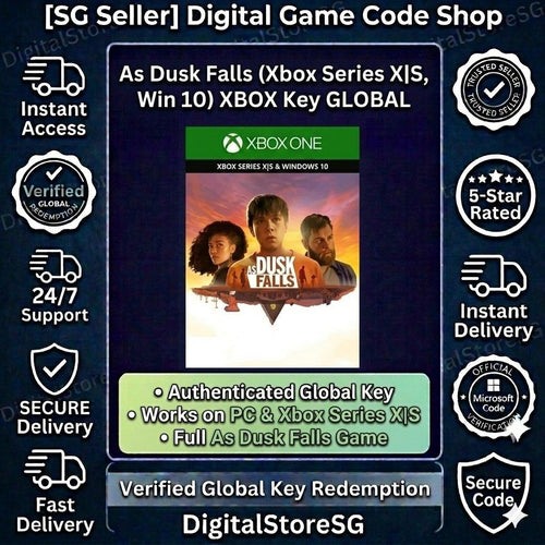 As Dusk Falls PC Xbox key