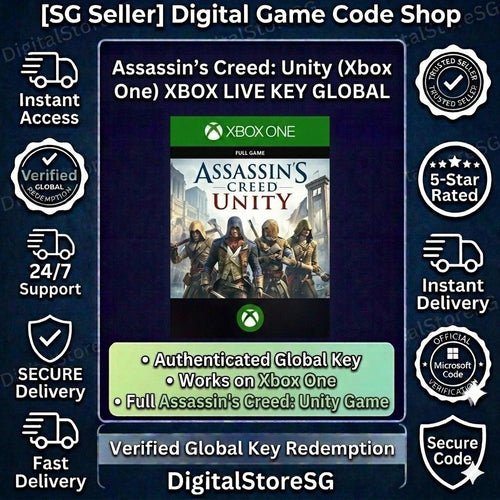 Assassins Creed Unity Xbox key