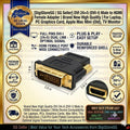 DVI-I Male to HDMI Female Adapter