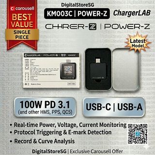 ChargerLAB POWER-Z KM003C USB PD Tester