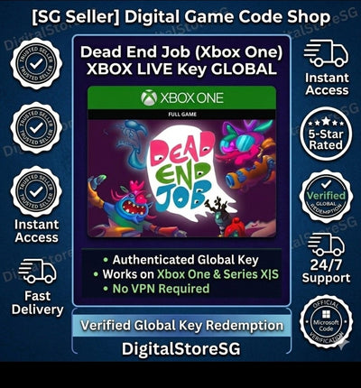 Dead End Job Xbox One Series X S digital key