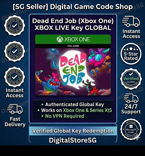Dead End Job Xbox One Series X S digital key