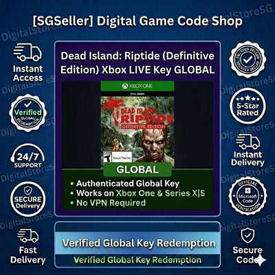Dead Island Riptide Definitive Edition Xbox key
