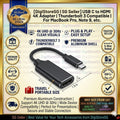 DigiStoreSG USB-C to HDMI 4K Adapter