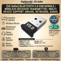 Bluetooth 5.0 Wireless USB Dongle Adapter