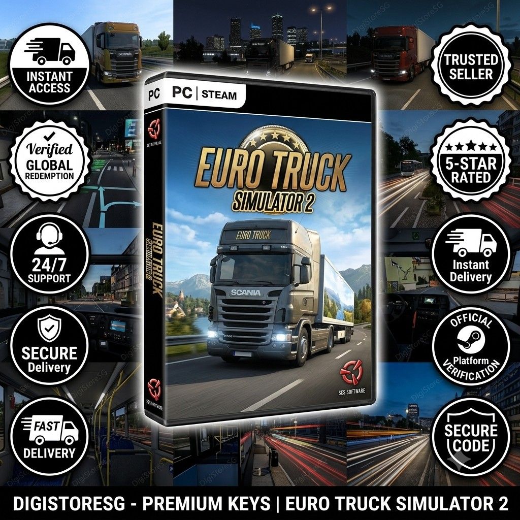 Euro Truck Simulator 2 global Steam digital code