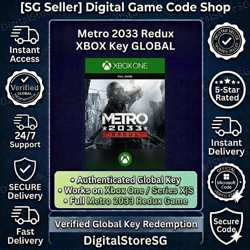 Metro 2033 Redux Xbox key