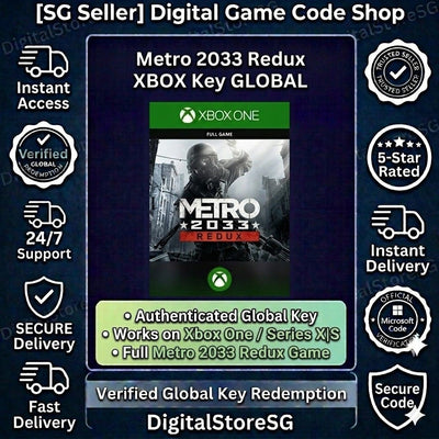Metro 2033 Redux Xbox key