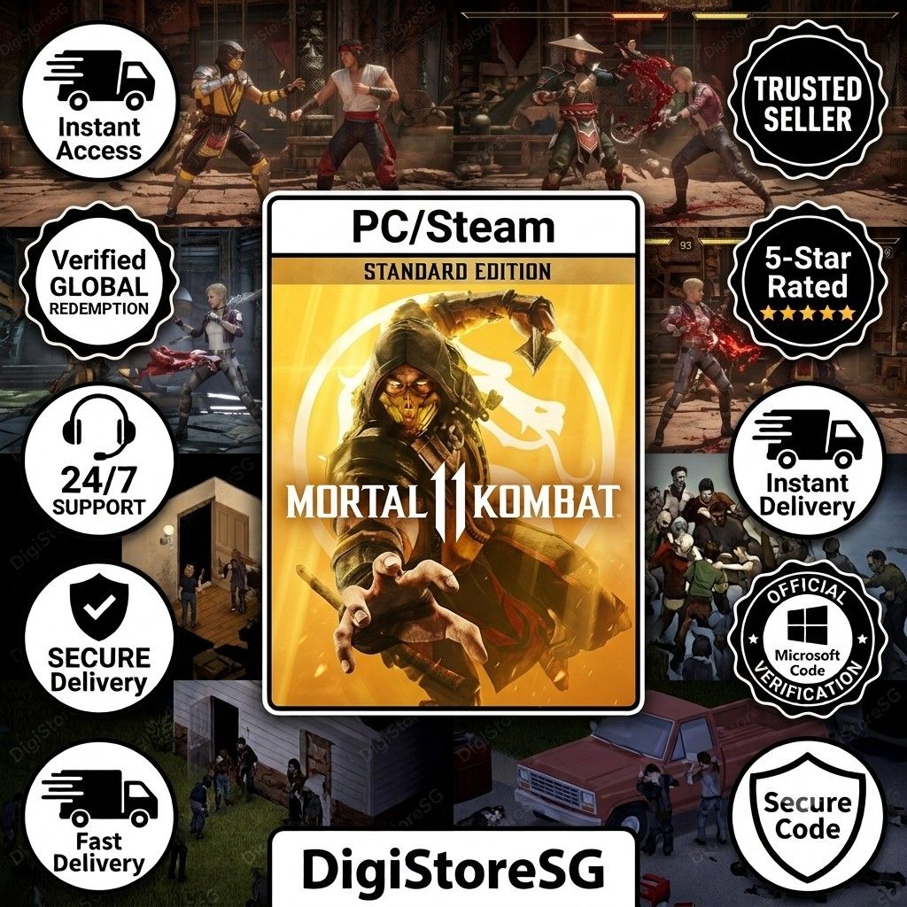 Mortal Kombat 11 global Steam digital code for PC