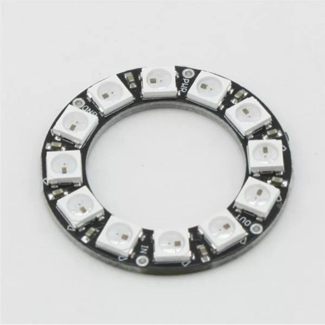 NeoPixel LED ring connection pads