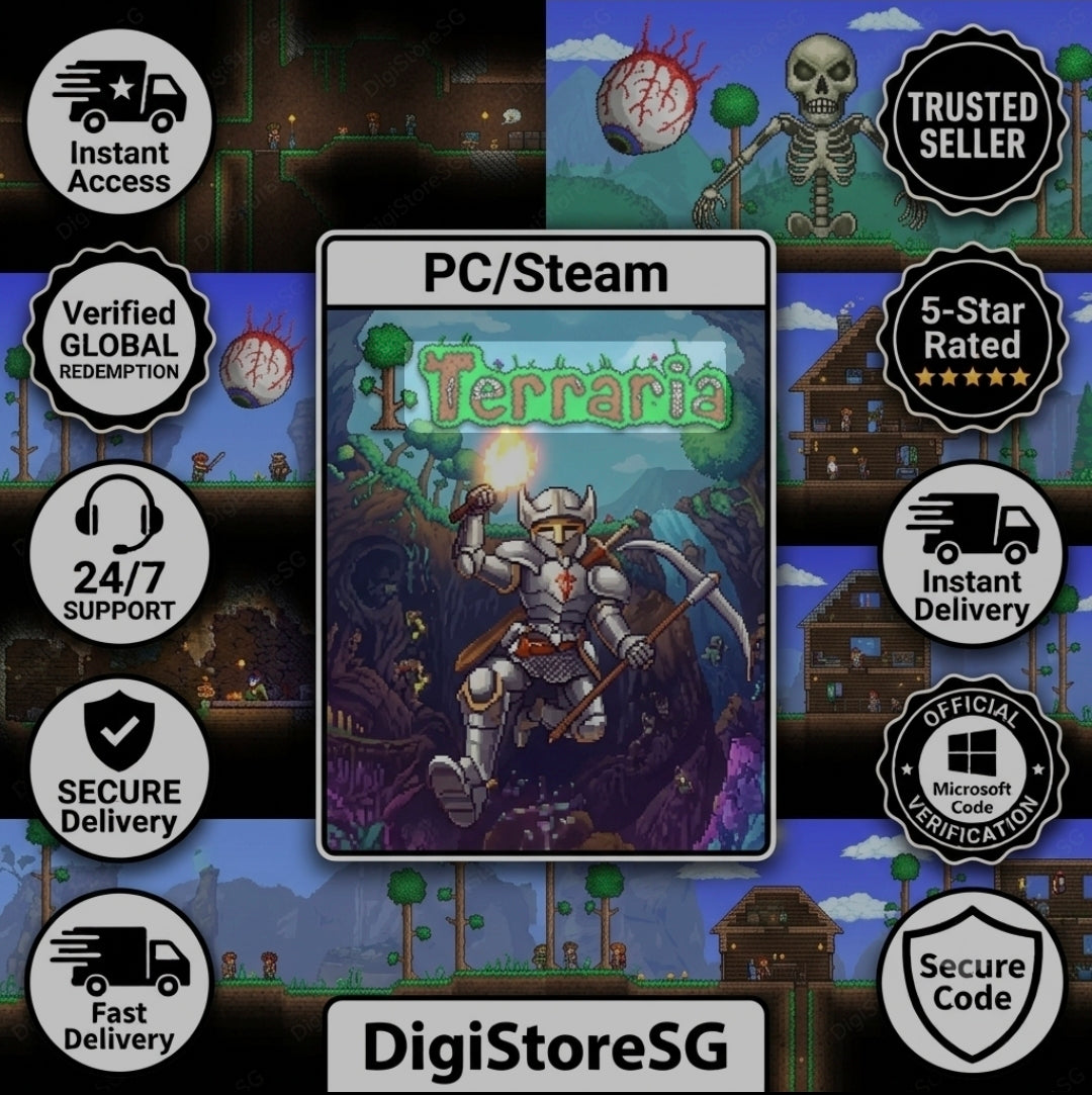 [SG Seller] Terraria (PC / Steam) Digital Gift Code GLOBAL