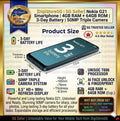 [SG Seller] Nokia G21 Smartphone | 4GB RAM + 64GB ROM | 3-Day Battery