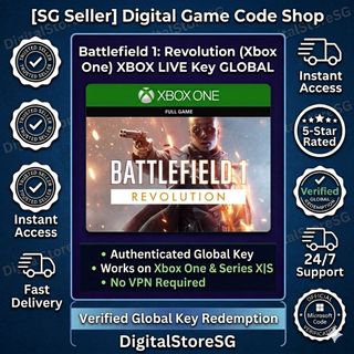 Battlefield 1 Revolution Xbox Key