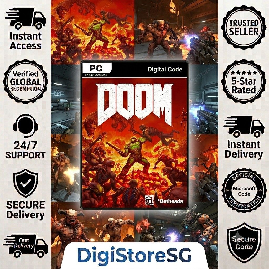 DOOM 2016 Steam Digital Code Global