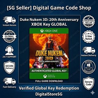 Duke Nukem 3D 20th Anniversary World Tour Xbox Key