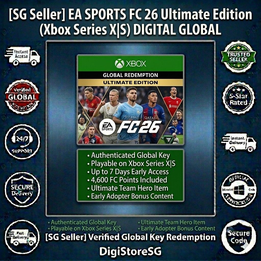 EA SPORTS FC 26 Ultimate Edition Xbox Digital Key cover art