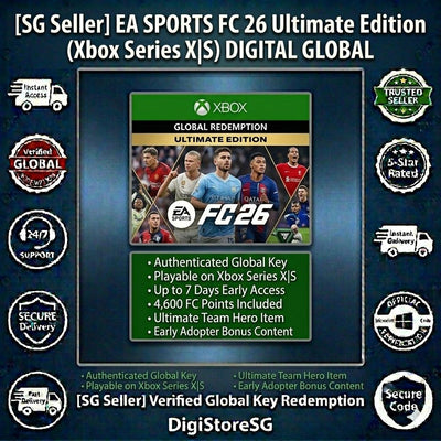 EA SPORTS FC 26 Ultimate Edition Xbox Digital Key cover art