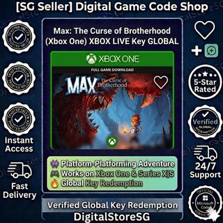 Max The Curse of Brotherhood Xbox Key