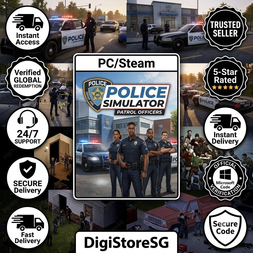 Police Simulator Patrol Officers Steam key cover art