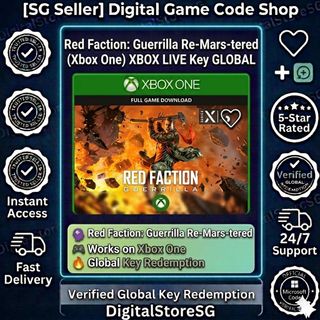 Red Faction Guerrilla Re-Mars-tered Xbox Key