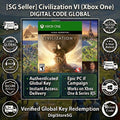 Sid Meier's Civilization VI Xbox digital key cover art