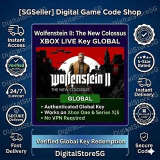 Wolfenstein II The New Colossus Digital Deluxe Xbox Key