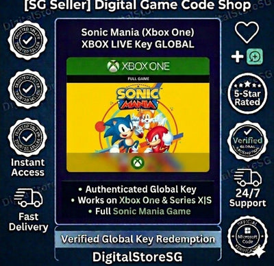 Sonic Mania Xbox key
