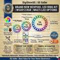 USB infrared remote controller for NeoPixel LED ring