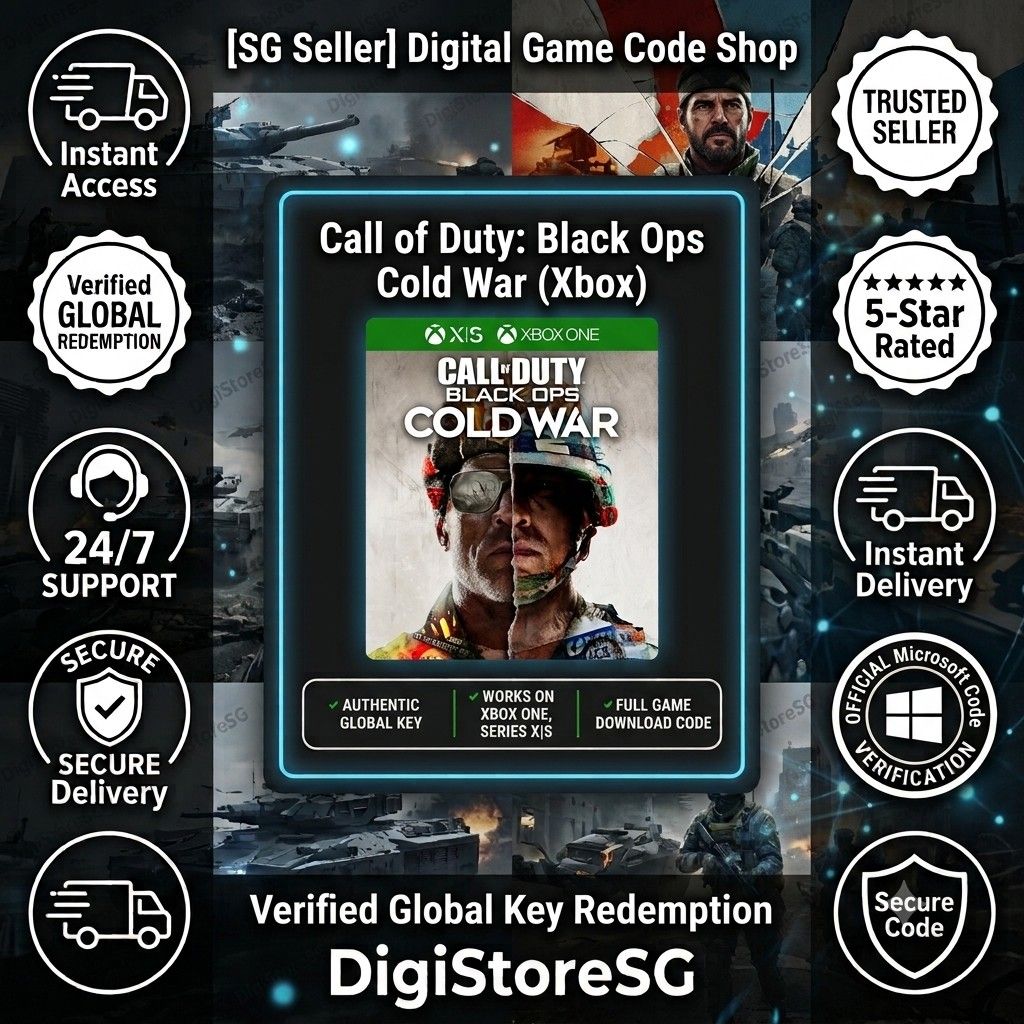 [SG Seller] Call of Duty: Black Ops Cold War (Xbox) Digital Code, Global Region-Free