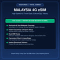 Malaysia 4G Travel Data eSIM DigiStoreSG